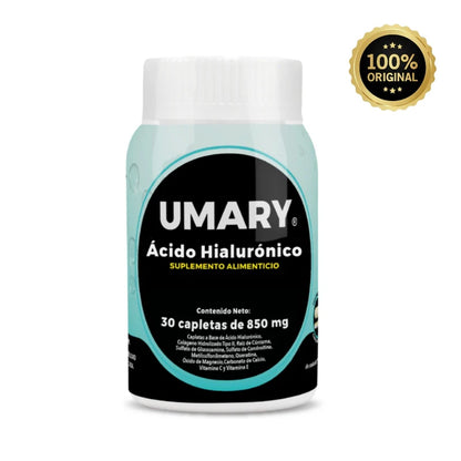UMARY® Hyaluronic Acid Complex 850 mg – Joint & Skin Rejuvenation – 30 Capsules